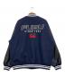 FUBU (フブ) VARSITY JACKET/スタジャン ネイビー サイズ:L：10000円