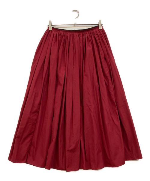 MARNI（マルニ）MARNI (マルニ) ロングスカート レッド サイズ:40の古着・服飾アイテム