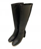 COLE HAANコールハーン）の古着「サイドジップロングブーツ」｜ブラック