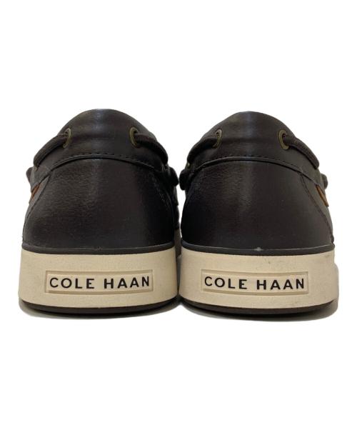 COLE HAAN（コールハーン）COLE HAAN (コールハーン) レザーデッキシューズ ブラウン サイズ:8Mの古着・服飾アイテム