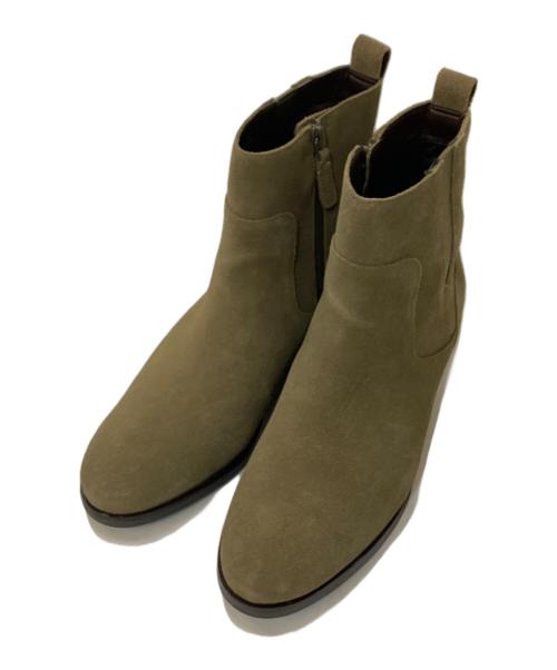 COLE HAAN（コールハーン）COLE HAAN (コールハーン) サイドゴアブーツ オリーブ サイズ:7 1/2 Bの古着・服飾アイテム