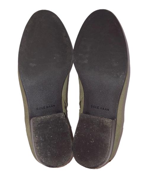 COLE HAAN（コールハーン）COLE HAAN (コールハーン) サイドゴアブーツ オリーブ サイズ:7 1/2 Bの古着・服飾アイテム