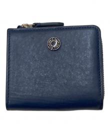 COLE HAAN（コールハーン）の古着「バイフォ-ルド レザーウォレット」｜ネイビー