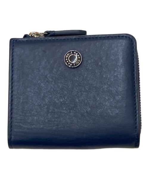 COLE HAAN（コールハーン）COLE HAAN (コールハーン) バイフォ-ルド レザーウォレット ネイビーの古着・服飾アイテム