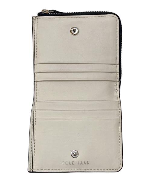 COLE HAAN（コールハーン）COLE HAAN (コールハーン) バイフォールド レザーウォレット ブラックの古着・服飾アイテム