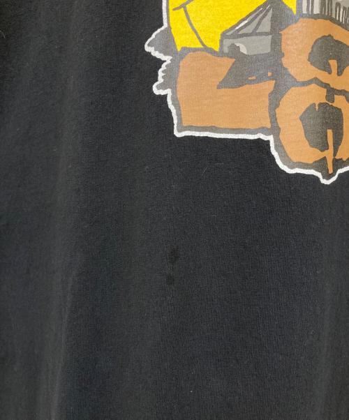 LQQK STUDIO（ルックスタジオ）LQQK STUDIO (ルックスタジオ) プリントTシャツ ブラック サイズ:下記参照の古着・服飾アイテム