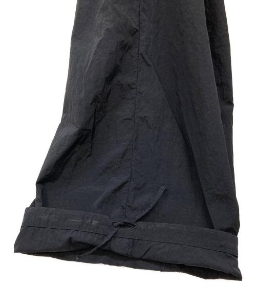 ATON（エイトン）ATON (エイトン) HAND DYED NYLON OVER PANTS ブラック サイズ:02の古着・服飾アイテム
