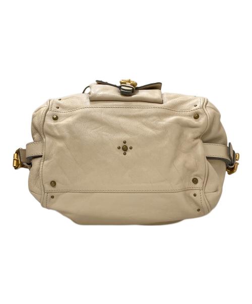 Chloe（クロエ）Chloe (クロエ) パディントン レザー ハンドバッグ アイボリーの古着・服飾アイテム