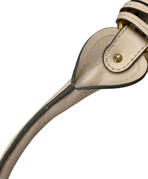 Chloe（クロエ）Chloe (クロエ) パディントン レザー ハンドバッグ アイボリーの古着・服飾アイテム