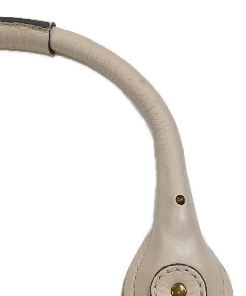 Chloe（クロエ）Chloe (クロエ) パディントン レザー ハンドバッグ アイボリーの古着・服飾アイテム