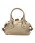 Chloe (クロエ) パディントン レザー ハンドバッグ アイボリー：48000円