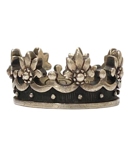 JUSTIN DAVIS（ジャスティンデイビス）JUSTIN DAVIS (ジャスティンデイビス) クラウン リング シルバー サイズ:18号の古着・服飾アイテム