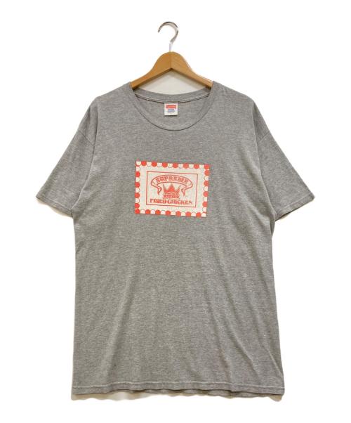 SUPREME（シュプリーム）SUPREME (シュプリーム) Fried Chicken プリントTシャツ グレー サイズ:Lの古着・服飾アイテム
