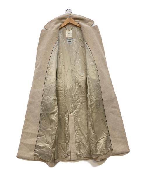 NOLLEY'S（ノーリーズ）NOLLEY'S (ノーリーズ) Ravissant Laviere アルパカビーバーロングコート ベージュ サイズ:38の古着・服飾アイテム