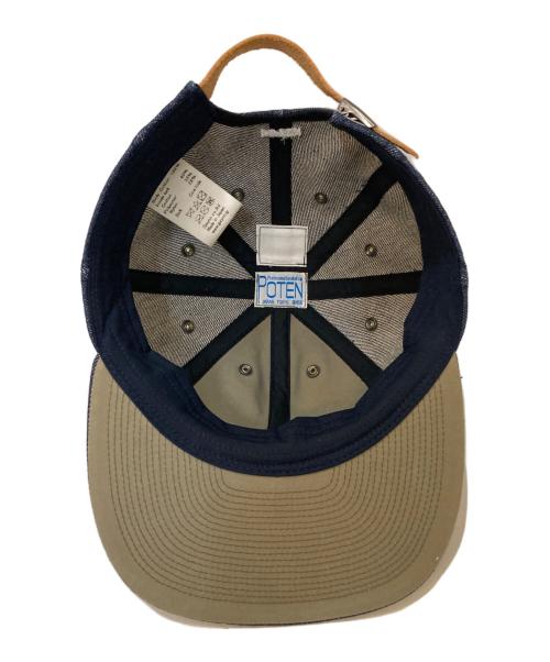 POTEN（ポテン）POTEN (ポテン) nanamica (ナナミカ) デニムキャップ ネイビー サイズ:57cm~60cmの古着・服飾アイテム