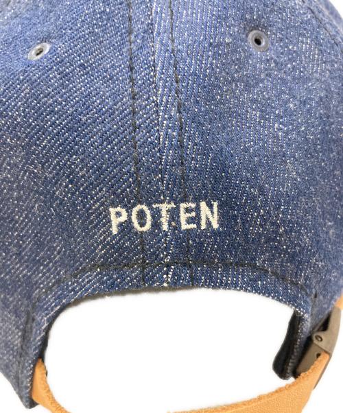 POTEN（ポテン）POTEN (ポテン) nanamica (ナナミカ) デニムキャップ ネイビー サイズ:57cm~60cmの古着・服飾アイテム