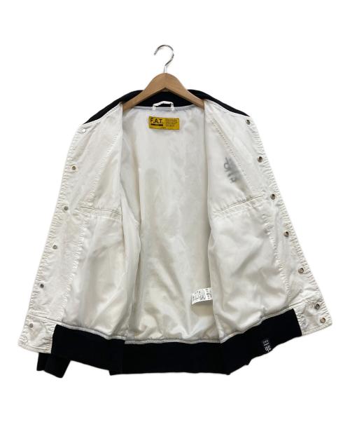 FAT（エフエーティー）FAT (エフエーティー) ballaholic (ボーラホリック) SB (エスビー) BALLAWARD JACKET コラボブルゾン ホワイト サイズ:TITCHの古着・服飾アイテム
