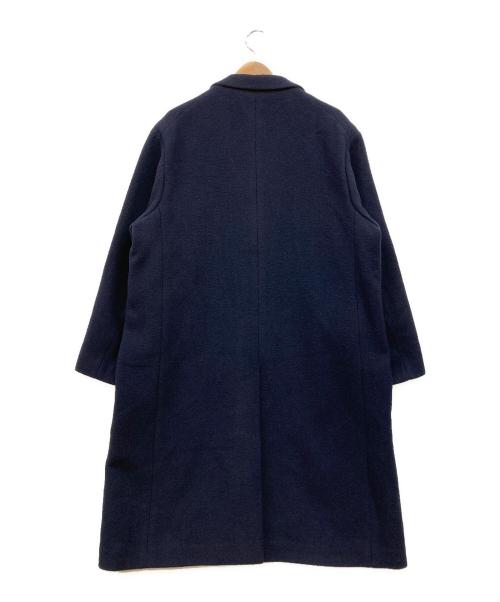 Phlannel（フランネル）Phlannel (フランネル) ウールチェスターコート ネイビー サイズ:2の古着・服飾アイテム
