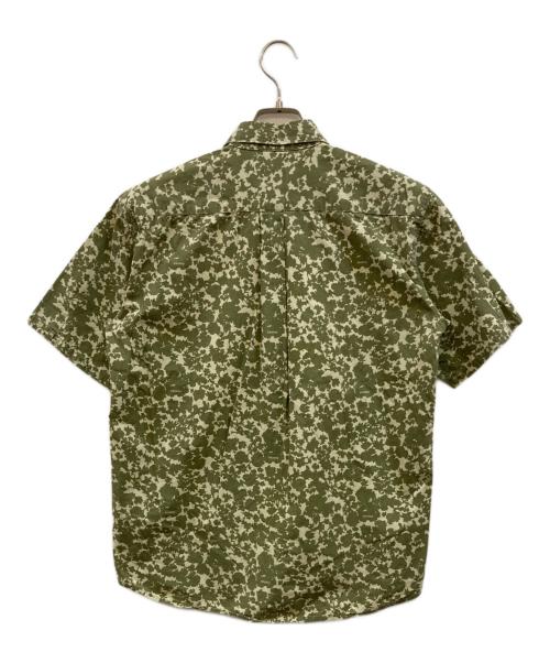 stussy（ステューシー）stussy (ステューシー) USA製 半袖シャツ オリーブ サイズ:Sの古着・服飾アイテム