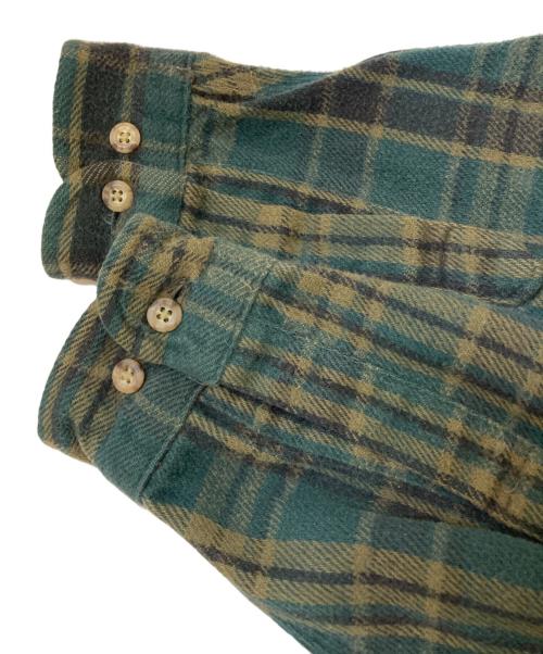 CarHartt（カーハート）CarHartt (カーハート) ネルチェックシャツ グリーン サイズ:Lの古着・服飾アイテム