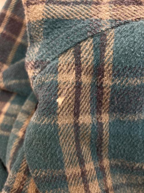 CarHartt（カーハート）CarHartt (カーハート) ネルチェックシャツ グリーン サイズ:Lの古着・服飾アイテム