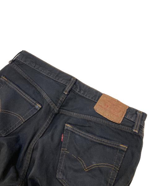 LEVI'S（リーバイス）LEVI'S (リーバイス) 501 USA製 後染め ブラック ボタンフライ デニムパンツ ブラック サイズ:W34の古着・服飾アイテム
