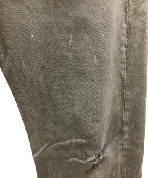 LEVI'S（リーバイス）LEVI'S (リーバイス) 501 USA製 後染め ブラック ボタンフライ デニムパンツ ブラック サイズ:W34の古着・服飾アイテム
