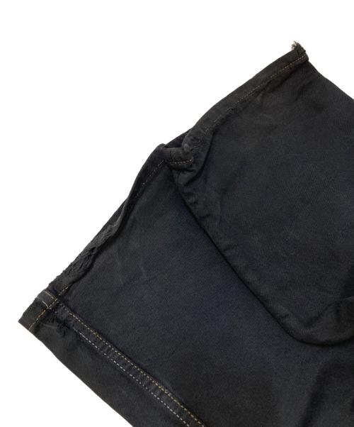 LEVI'S（リーバイス）LEVI'S (リーバイス) 501 USA製 後染め ブラック ボタンフライ デニムパンツ ブラック サイズ:W34の古着・服飾アイテム