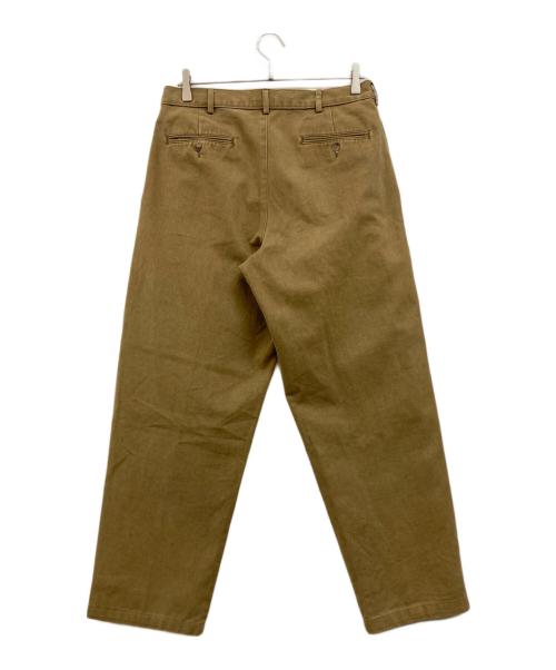 L.L.Bean（エルエルビーン マウンテンパーカー）L.L.Bean (エルエルビーン) テーパード タックパンツ ブラウン サイズ:32の古着・服飾アイテム