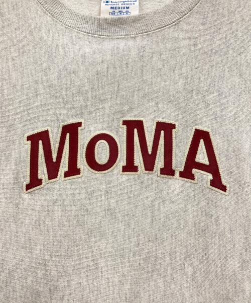 Champion（チャンピオン）Champion (チャンピオン) MOMA デザインスウェット グレー サイズ:XLの古着・服飾アイテム