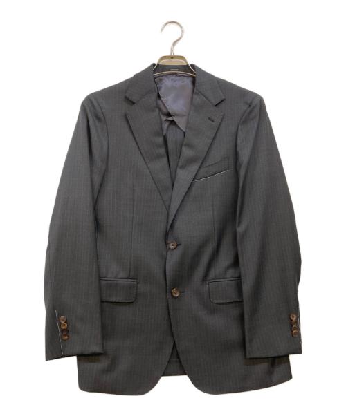 ARTISAN&ARTIST（アルティザン＆アーティスト）ARTISAN&ARTIST (アルティザン＆アーティスト) ZIGNONE セットアップスーツ ネイビー サイズ:Mの古着・服飾アイテム