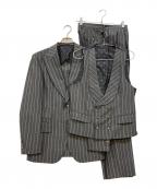 ARTISANアルチザン）の古着「DORMEUIL 3Pセットアップスーツ」｜グレー