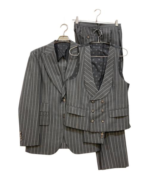 ARTISAN（アルチザン）ARTISAN (アルチザン) DORMEUIL 3Pセットアップスーツ グレー サイズ:Mの古着・服飾アイテム