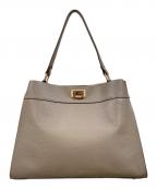 Gianni Notaroジャンニ ノターロ）の古着「レザー2WAYショルダーバッグ」｜ベージュ