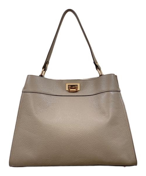 Gianni Notaro（ジャンニ ノターロ）Gianni Notaro (ジャンニ ノターロ) レザー2WAYショルダーバッグ ベージュの古着・服飾アイテム