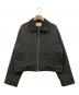 RAY BEAMS（レイ ビームス）の古着「フクレ ジャカード ショート ブルゾン」｜ブラック