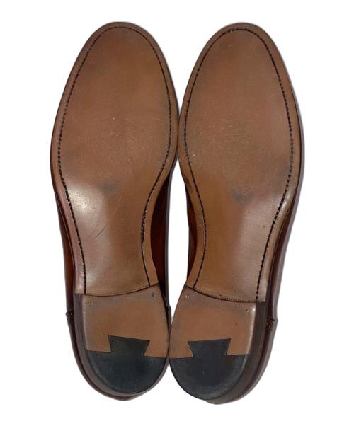 YUHAKU（ユハク）YUHAKU (ユハク) レザーレースアップシューズ ブラウン サイズ:41の古着・服飾アイテム