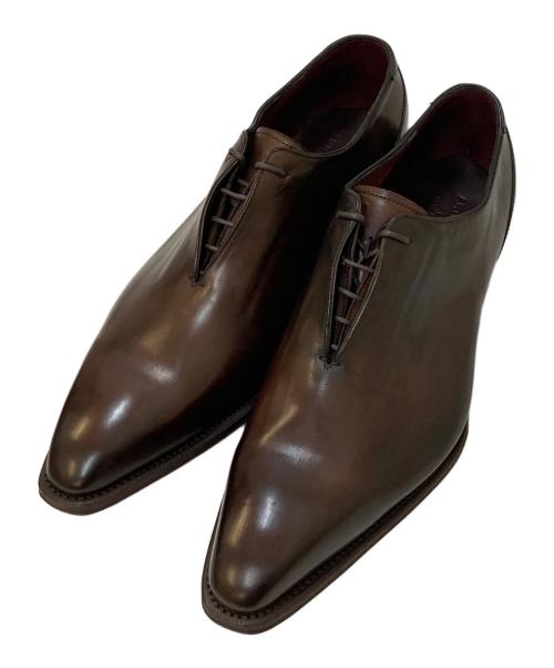 ARTISAN（アルチザン）ARTISAN (アルチザン) YUHAKU (ユハク) レザードレスシューズ ブラウン サイズ:25の古着・服飾アイテム
