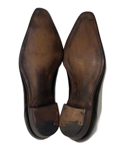ARTISAN（アルチザン）ARTISAN (アルチザン) YUHAKU (ユハク) レザードレスシューズ ブラウン サイズ:25の古着・服飾アイテム