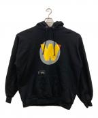 WTAPSダブルタップス）の古着「TNNL / HOODY / COTTON プルオーバーパーカー」｜ブラック