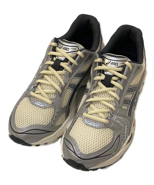 asics（アシックス）asics (アシックス) GEL-KAYANO 14 ローカットスニーカー シルバー×ベージュ サイズ:27.5cmの古着・服飾アイテム
