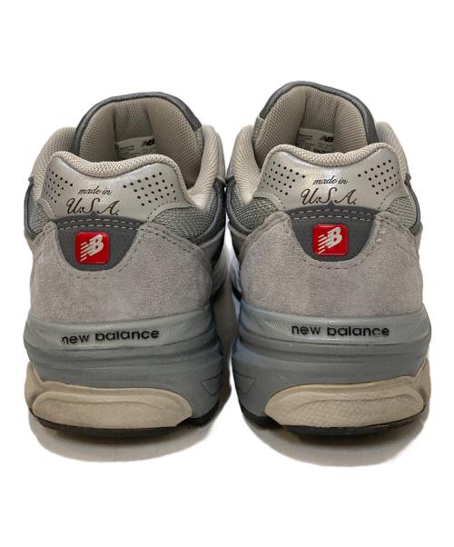 NEW BALANCE（ニューバランス）NEW BALANCE (ニューバランス) 990 V3 ローカットスニーカー グレー サイズ:27.5の古着・服飾アイテム
