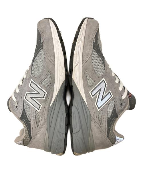 NEW BALANCE（ニューバランス）NEW BALANCE (ニューバランス) 990 V3 ローカットスニーカー グレー サイズ:27.5の古着・服飾アイテム
