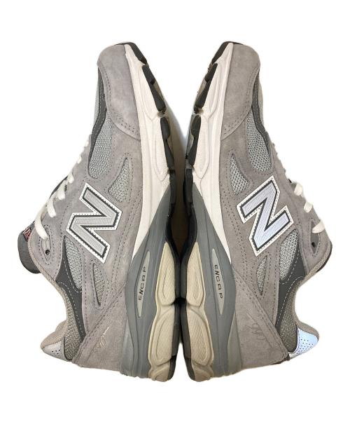NEW BALANCE（ニューバランス）NEW BALANCE (ニューバランス) 990 V3 ローカットスニーカー グレー サイズ:27.5の古着・服飾アイテム