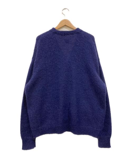 CGS.（カリフォルニア ジェネラルストア）CGS. (カリフォルニア ジェネラルストア) モヘヤ混ニットカーディガン ネイビー サイズ:Sの古着・服飾アイテム