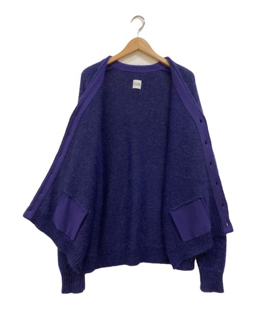 CGS.（カリフォルニア ジェネラルストア）CGS. (カリフォルニア ジェネラルストア) モヘヤ混ニットカーディガン ネイビー サイズ:Sの古着・服飾アイテム