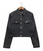 Calvin Klein Jeansカルバンクラインジーンズ）の古着「デニムジャケット」｜ブラック