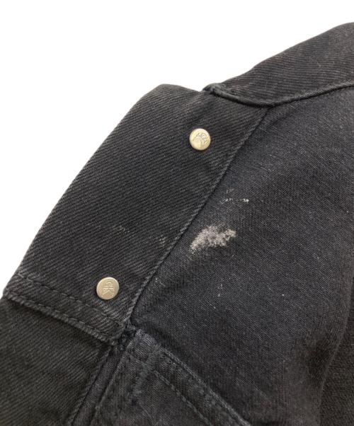 Calvin Klein Jeans（カルバンクラインジーンズ）Calvin Klein Jeans (カルバンクラインジーンズ) デニムジャケット ブラック サイズ:XSの古着・服飾アイテム