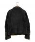REPLAY (リプレイ) スウェードダブルライダースジャケット ブラック サイズ:L：8000円
