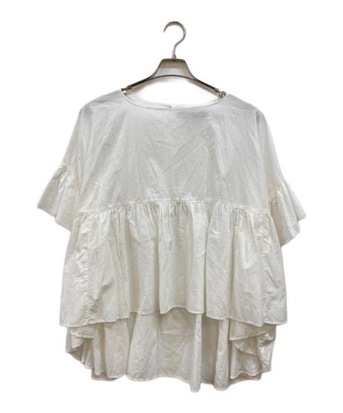 mizuiro-ind（ミズイロインド）mizuiro-ind (ミズイロインド) チュニックブラウス ホワイト サイズ:なしの古着・服飾アイテム